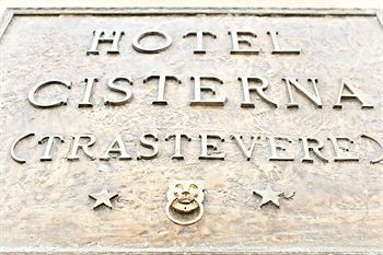 Trastevere Hotel Cisterna Рим Экстерьер фото